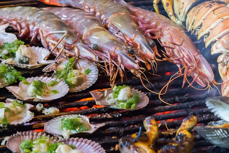 海鮮BBQ